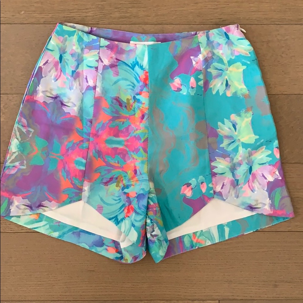 Sabo Skirt High Waisted Floral Shorts